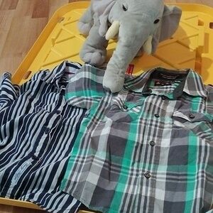 3T Boys Airwalk+ Tommy Hilfiger Shirts + Eric Carle Elephant